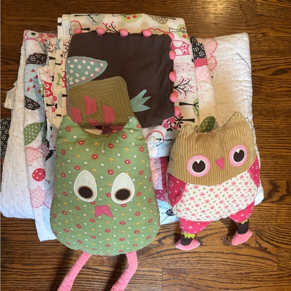 Pottery Barn Kids Woodlands quilt twin size set - Picture 2 of 15